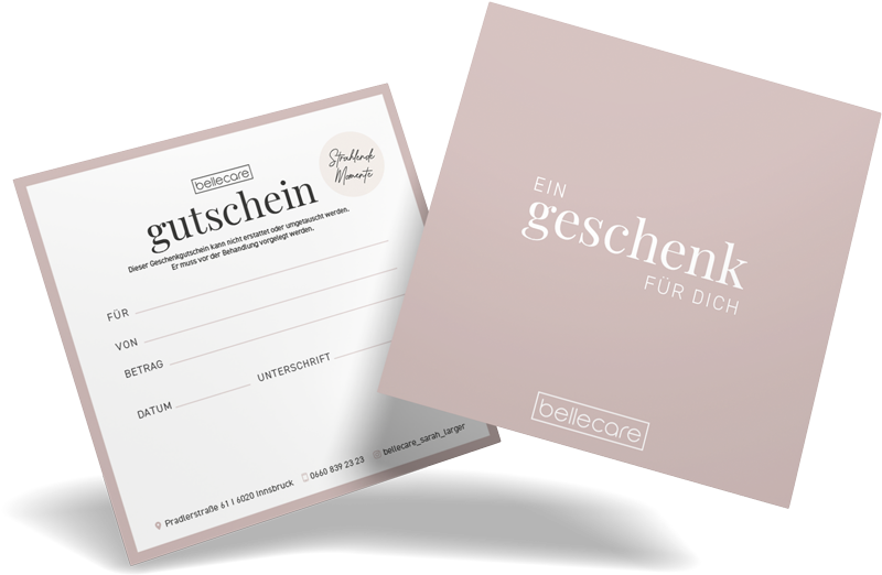 Kosmetik-Geschenkgutschein