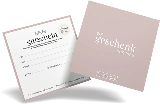 Kosmetik-Geschenkgutschein